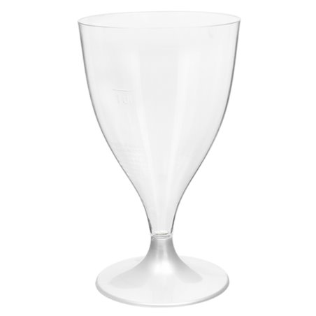 Calice Riutilizzabile PS Cristal Piede Bianco Vino 200ml 2P (400 Pezzi)