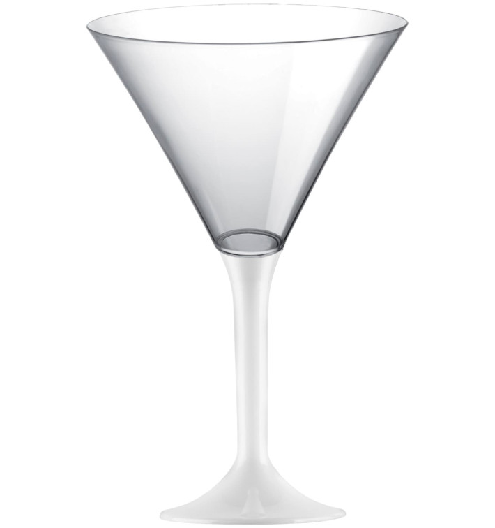 Coppa Plastica Cocktail Gambo Bianco 185ml 2P (200 Pezzi) Coppa Plastica Cocktail Gambo Bianco 185ml 2P (200 Pezzi)
