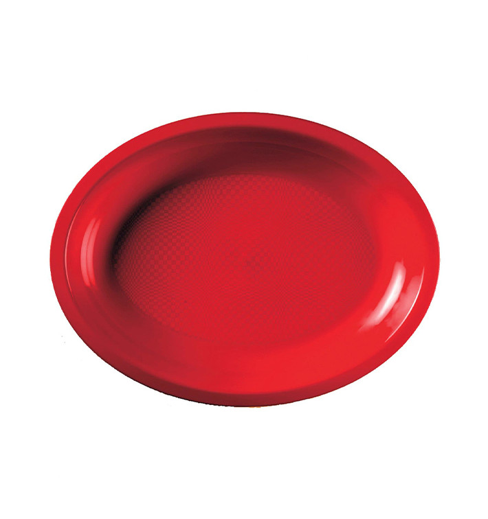 Vassoio Plastica Ovale Bianco Round PP 255x190mm (50 Pezzi) Vassoio Plastica Ovale Bianco Round PP 255x190mm (50 Pezzi)