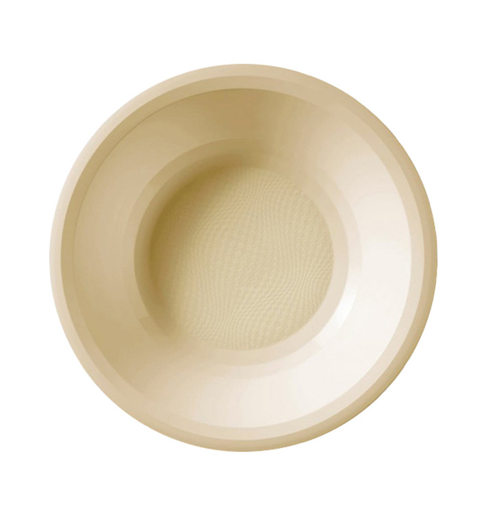 Piatto di Plastica Fondo Crema Round PP Ø195mm (50 Pezzi) Piatto di Plastica Fondo Crema Round PP Ø195mm (50 Pezzi)