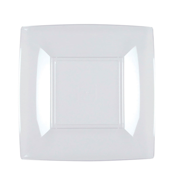 Piatto Plastica Piano Trasp. Nice PS 180mm (25 Pezzi) Piatto Plastica Piano Trasp. Nice PS 180mm (25 Pezzi)