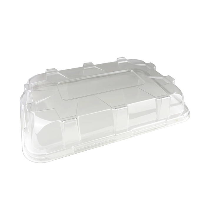 Coperchio Plastica Vassoio 55x37x8 cm (5 Pezzi) Coperchio Plastica Vassoio 55x37x8 cm (5 Pezzi)