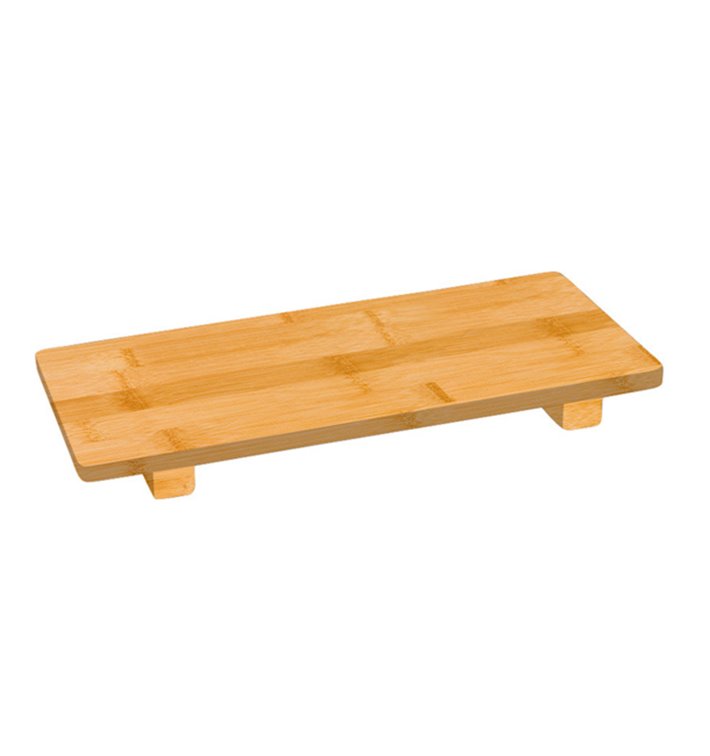 Vassoio di Bambu 30x11x2,5cm (40 Pezzi) Vassoio di Bambu 30x11x2,5cm (40 Pezzi)