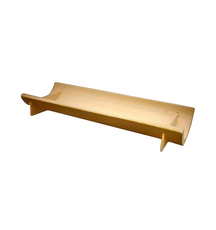 Vassoio di Bambu 15x5,5cm (200 Pezzi) Vassoio di Bambu 15x5,5cm (200 Pezzi)