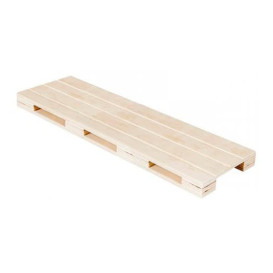 Vassoio Mini Pallet di Legno 40x15x2cm (1 Pezzi)