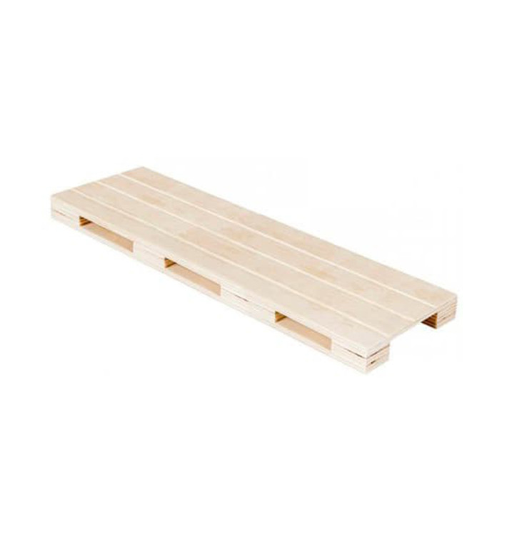 Vassoio Mini Pallet di Legno 40x15x2cm (20 Pezzi)