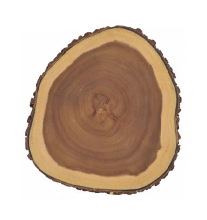 Vassoio Rotondo Presentazione Legno Ø305x35mm (4 Pezzi) Vassoio Rotondo Presentazione Legno Ø305x35mm (4 Pezzi)