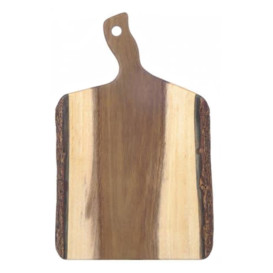 Vassoio Presentazione Manico Legno 305x203x19mm (1 Pezzi)