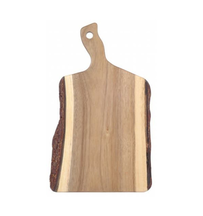 Vassoio Presentazione Manico Legno 406x225x19mm (1 Pezzi) Vassoio Presentazione Manico Legno 406x225x19mm (1 Pezzi)