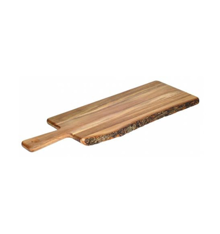 Vassoio Presentazione Manico Legno 533x176x15mm (8 Pezzi) Vassoio Presentazione Manico Legno 533x176x15mm (8 Pezzi)