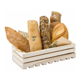 Scatola Presentazione di Legno 21,6x10,2x6cm (1 Pezzi)