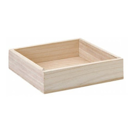 Scatola Presentazione di Legno 37x21x5cm (16 Pezzi)
