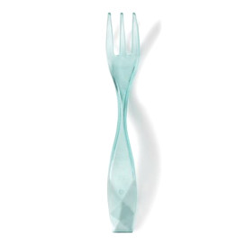 Mini-Forcheta Degustazione "Charme" Water Green 10cm (600 Pezzi)