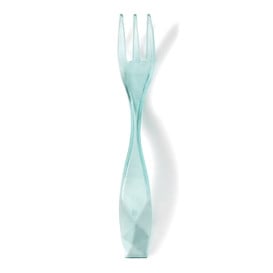 Mini-Forcheta Degustazione "Charme" Water Green 10cm (2400 Pezzi)