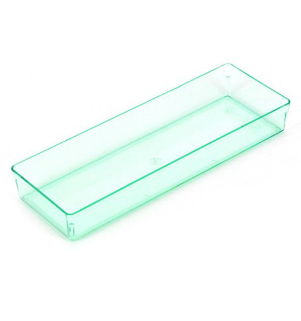 Vassoio Plastica "Water Green" 13,1x4,6 cm (288 Pezzi)
