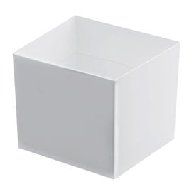 Ciotola Degustazione Cube Bianco 60 ml (15 Pezzi)