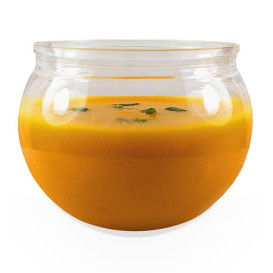 Ciotola di Plastica Degustazione Trasparente 80ml (12 Pezzi)