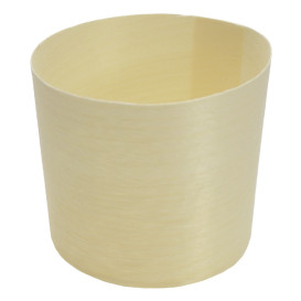 Bicchiere di Legno Degustazione 1oz/30ml 6x6cm (50 Pezzi) Bicchiere di Legno Degustazione 1oz/30ml 6x6cm (50 Pezzi)
