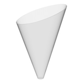 Cone Plastica Degustazione Slice Trasp. 55 ml (120 Pezzi)