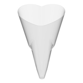 Cone Plastica Degustazione Love Transp. 50 ml (120 Pezzi)