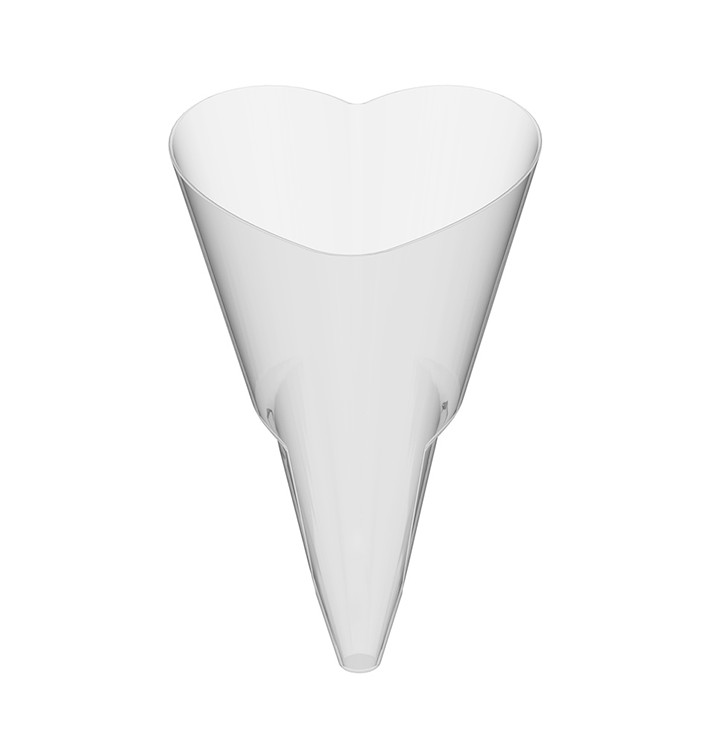 Cone Plastica Degustazione Love Transp. 50 ml (120 Pezzi) Cone Plastica Degustazione Love Transp. 50 ml (120 Pezzi)