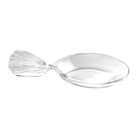 Mini Cucchiaio Degustazione Single-Dose Fish Trasp. 120 mm (600 Pezzi)
