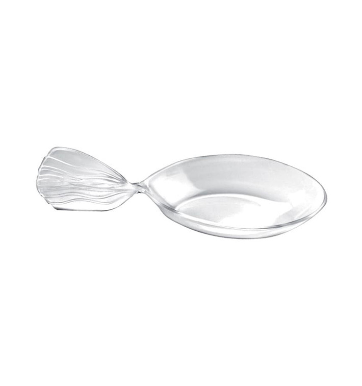 Mini Cucchiaio Degustazione Single-Dose Fish Trasp. 120 mm (600 Pezzi) Mini Cucchiaio Degustazione Single-Dose Fish Trasp. 120 mm (600 Pezzi)