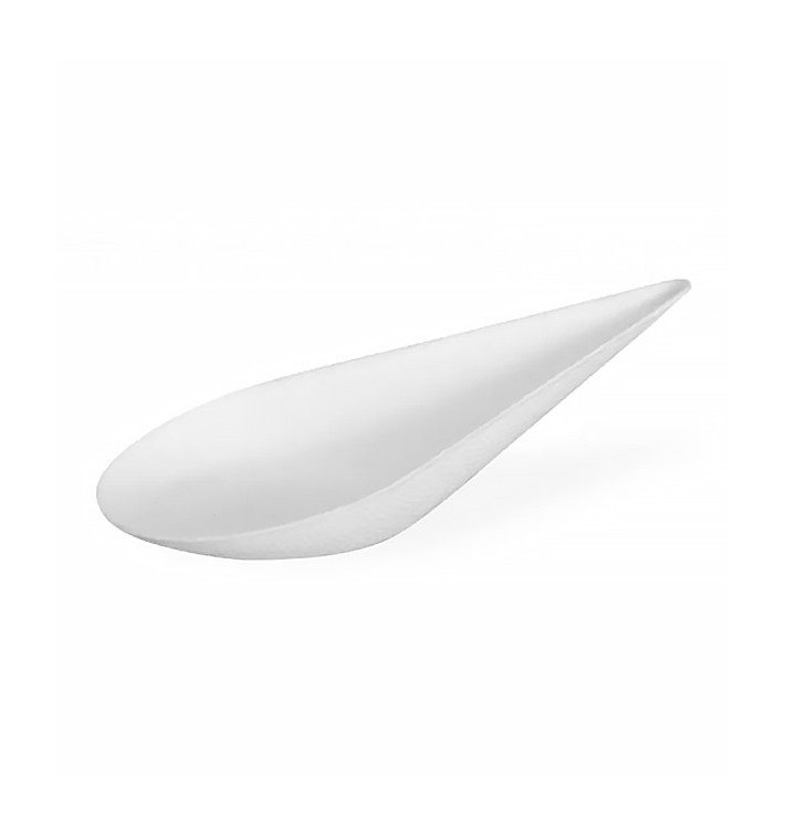 Mini Cucchiaio Goccia Canna da Zucchero Bianco 10x5,2cm (30 Pezzi) Mini Cucchiaio Goccia Canna da Zucchero Bianco 10x5,2cm (30 Pezzi)