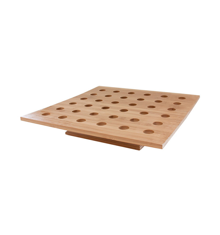 Stand di Bambu per Cono 36 Bucos (10 Pezzi) Stand di Bambu per Cono 36 Bucos (10 Pezzi)