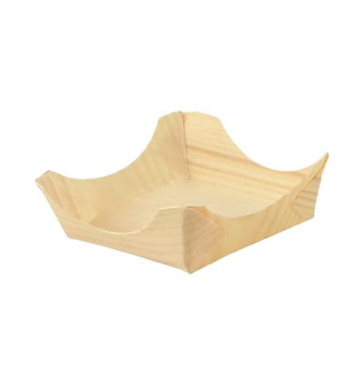 Barchetta in Foglia di Pino 75x75x30mm (100 Pezzi) Barchetta in Foglia di Pino 75x75x30mm (100 Pezzi)