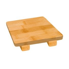 Vassoio di Bambu 15x15x2,5cm (1 Pezzi)