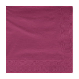 Tovagliolo di Carta 2V 20x20cm Fucsia (100 Pezzi)