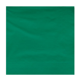 Tovagliolo di Carta 2V 20x20cm Verde (6000 Pezzi)