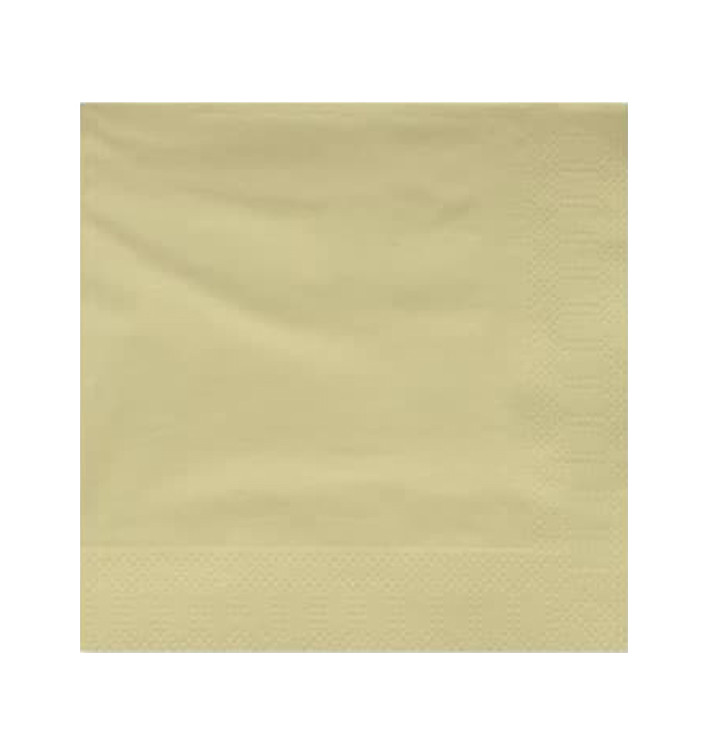 Tovagliolo di Carta 2V 20x20cm Crema (6000 Pezzi) Tovagliolo di Carta 2V 20x20cm Crema (6000 Pezzi)