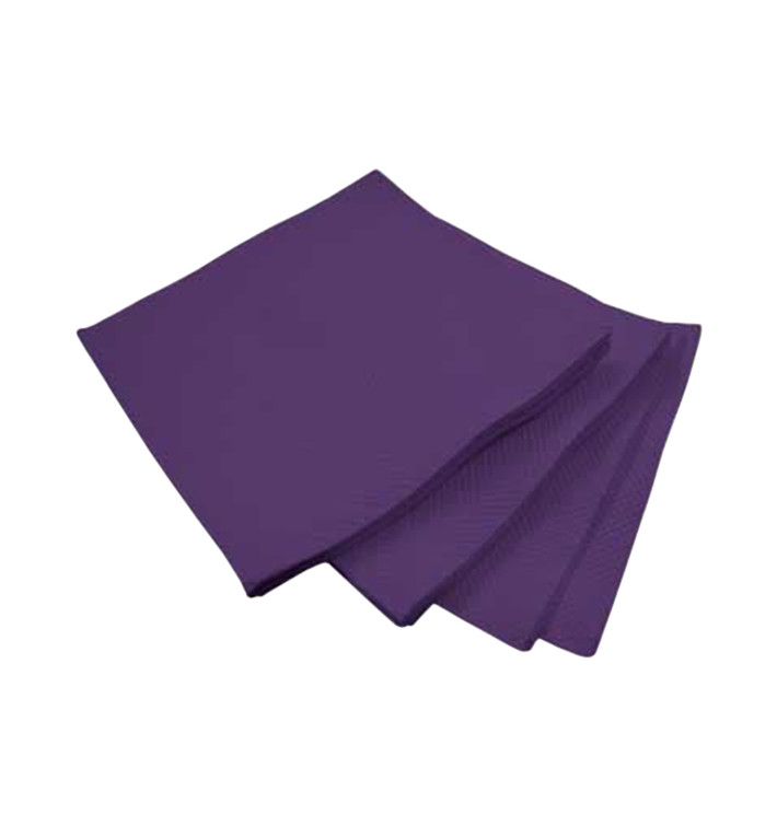 Tovagliolo di Carta micro-point Lilla 20x20cm (100 Pezzi) Tovagliolo di Carta micro-point Lilla 20x20cm (100 Pezzi)