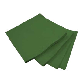 Tovagliolo di Carta micro-point Verde 20x20cm (2400 Pezzi)