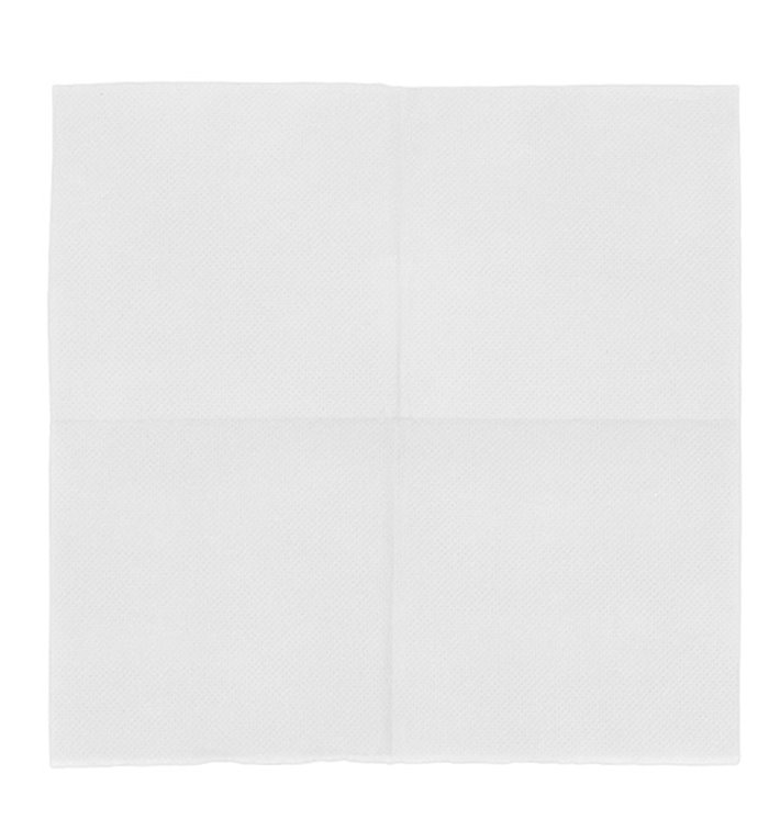 Tovagliolo di Carta Punta Punta 25x25cm Bianco (100 Pezzi) Tovagliolo di Carta Punta Punta 25x25cm Bianco (100 Pezzi)