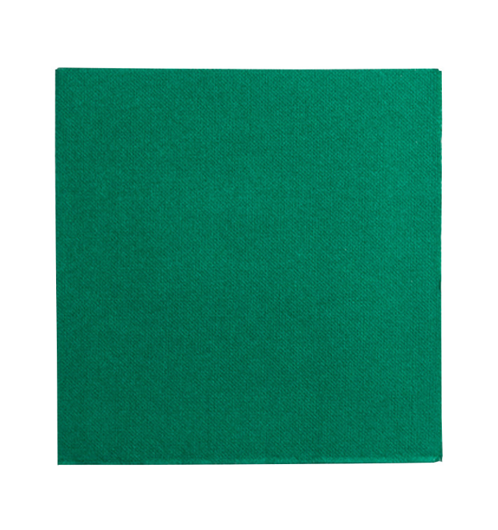 Tovagliolo di Carta Punta Punta 25x25cm Verde (1400 Pezzi) Tovagliolo di Carta Punta Punta 25x25cm Verde (1400 Pezzi)