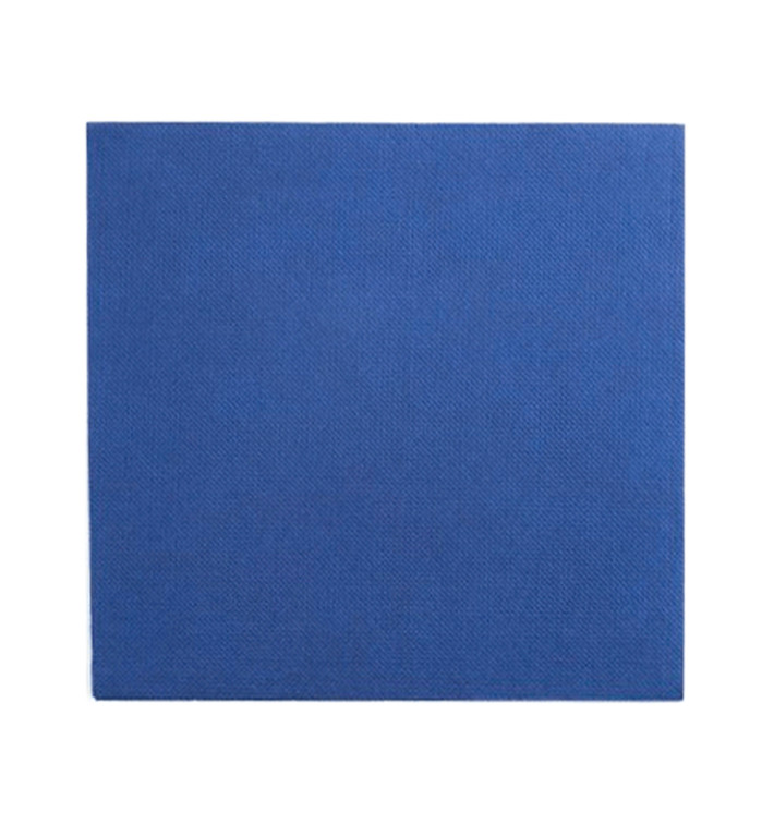 Tovagliolo di Carta Punta Punta 25x25cm Blu (50 Pezzi) Tovagliolo di Carta Punta Punta 25x25cm Blu (50 Pezzi)