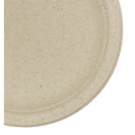 Piatti Bio di Crusca di Frumento Ø18cm (50 Pezzi)