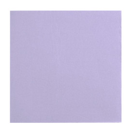 Tovagliolo di Carta Punta Punta 25x25cm Lilla (50 Pezzi)