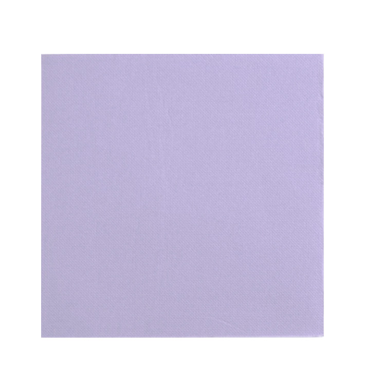 Tovagliolo di Carta Punta Punta 25x25cm Lilla (50 Pezzi) Tovagliolo di Carta Punta Punta 25x25cm Lilla (50 Pezzi)