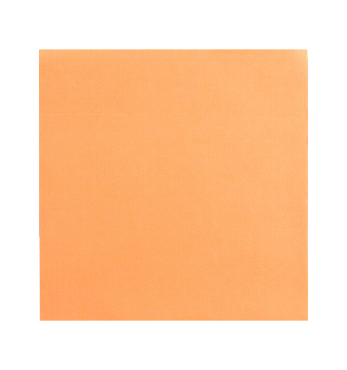 Tovagliolo di Carta Punta Punta 25x25cm Salmone (50 Pezzi) Tovagliolo di Carta Punta Punta 25x25cm Salmone (50 Pezzi)