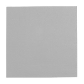 Tovagliolo di Carta Punta Punta 25x25cm Grigio (50 Pezzi)