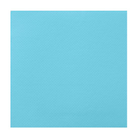 Tovagliolo di Carta Punta Punta 25x25cm Turchese (50 Pezzi)