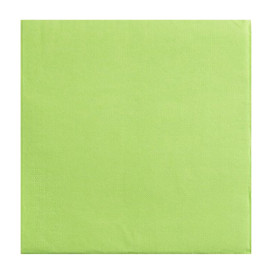 Tovagliolo di Carta Pistacchio 2V Punta-Punta 33x33cm (50 Pezzi)