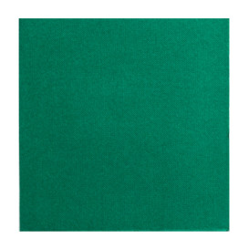 Tovagliolo di Carta Verde 2V Punta-Punta 33x33cm (50 Pezzi)