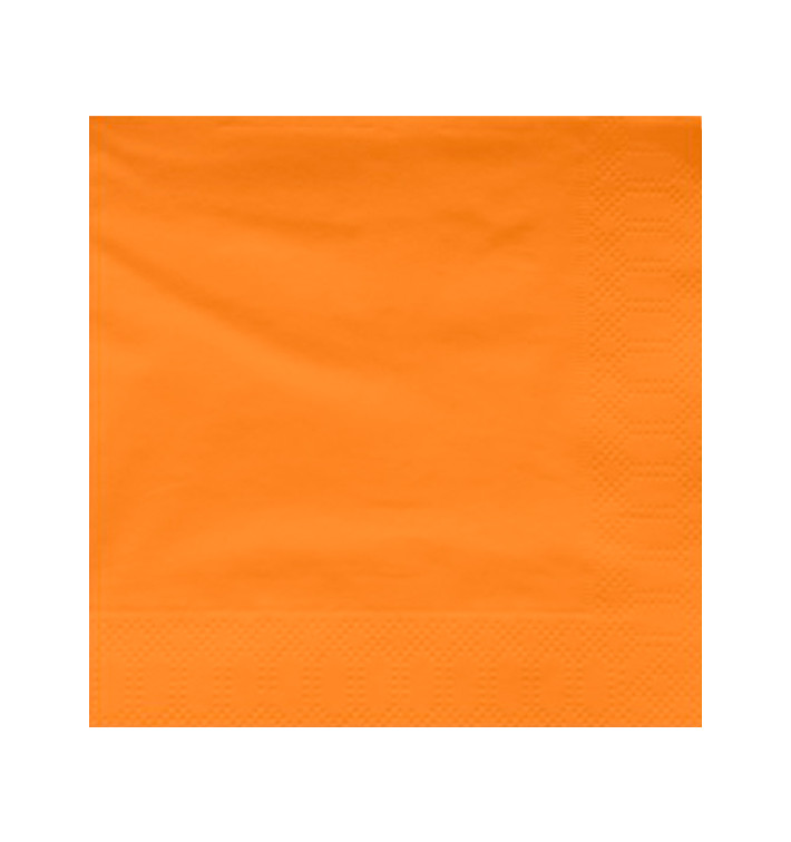Tovagliolo di Carta 2V 40x40cm Arancione (1200 Pezzi) Tovagliolo di Carta 2V 40x40cm Arancione (1200 Pezzi)