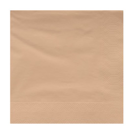 Tovagliolo di Carta 2V 40x40cm Crema (50 Pezzi)