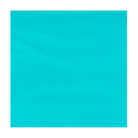 Tovagliolo di Carta 2V 40x40cm Turchese (50 Pezzi)